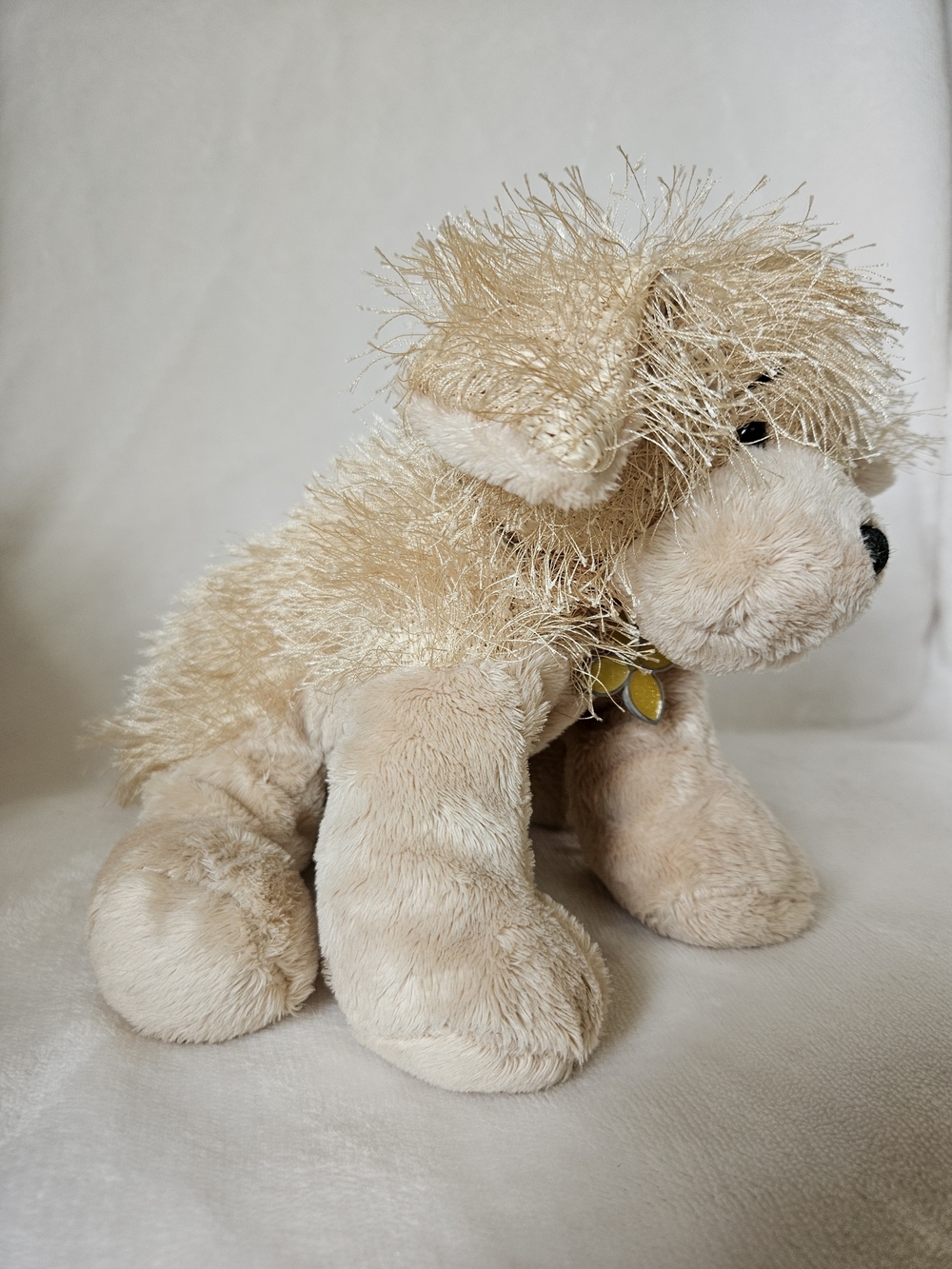 Ganz Webkins Golden Retriever Plush Beige Toy - Soft Puppy Stuffed Animal EUC